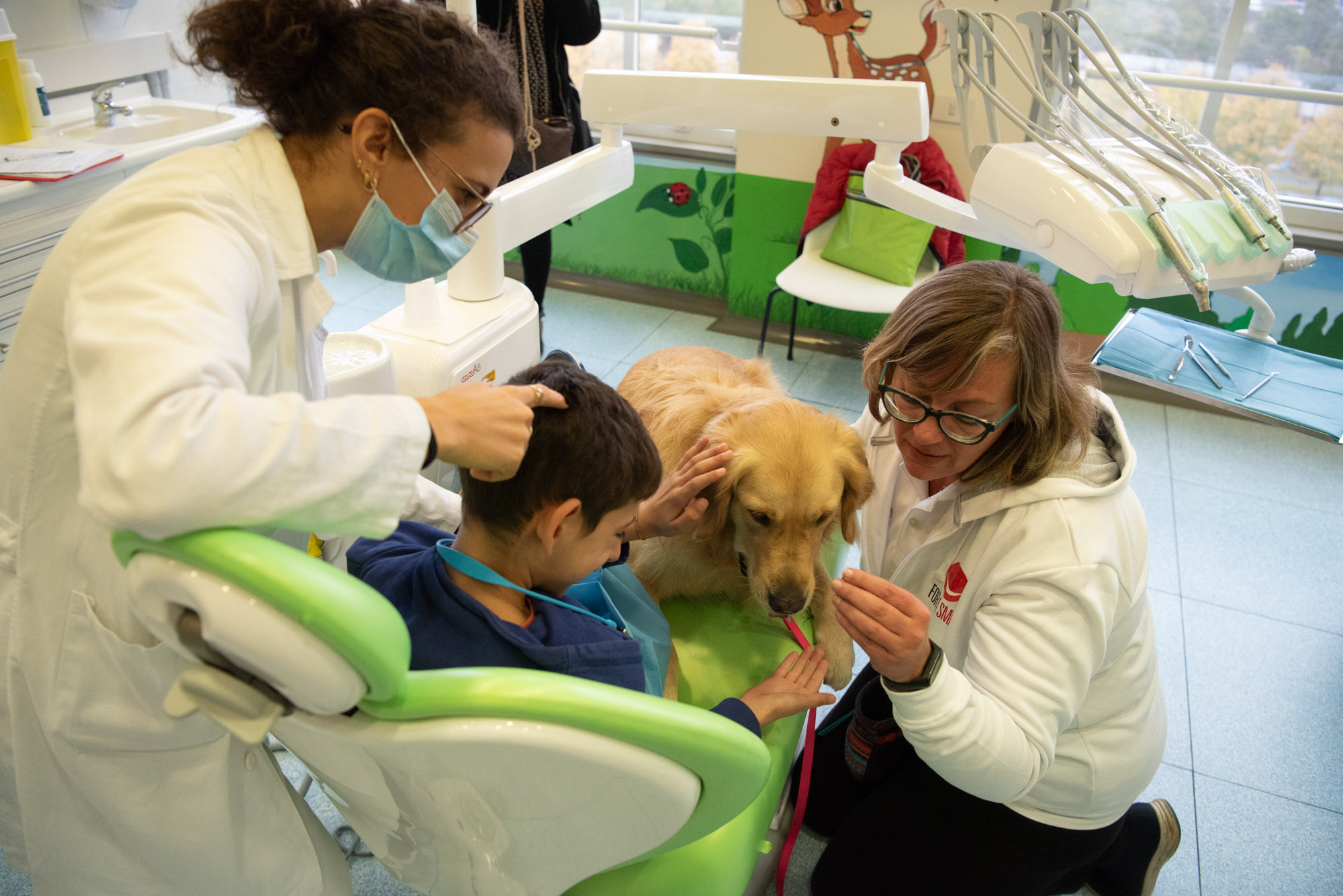 Il progetto di Dog-Pet Therapy promosso da For a Smile Onlus ETS “BASTA UNA ZAMPA” e supportato da Purina, viene donato oggi all’Università Dental School Molinette